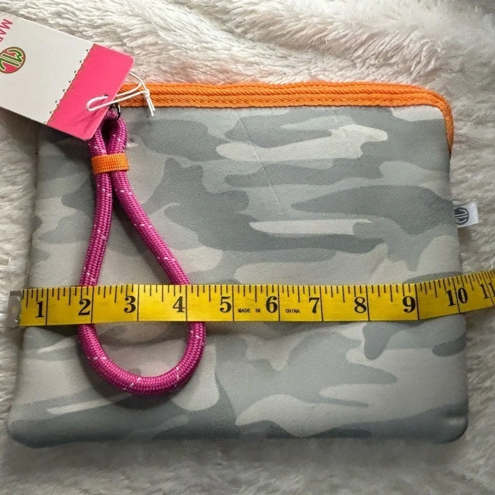 MarleyLilly Neoprene Camo Bookbag and Accessories Pouch